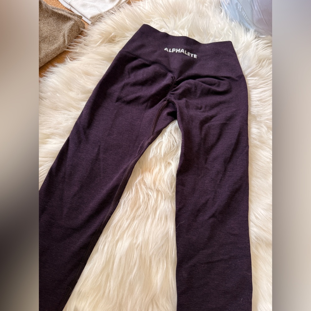 Alphalete Amplify Deep Purple Leggings